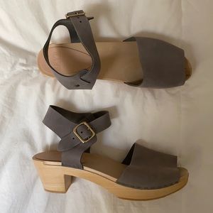 Bryr Emma clogs mid heel size 11 (41)
